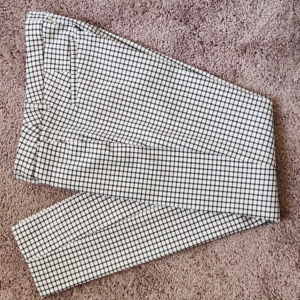 Rachel Zoe Checkered Pants Sz 4